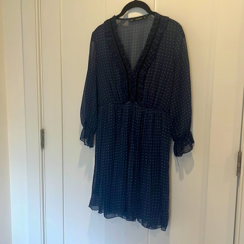 Zara blue mini dress, size XS